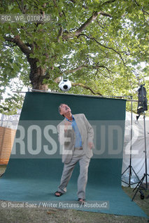 British writer Hunter Davies, ghostwriter for footballer Wayne Rooney at the Edinburgh International Book Festival...Copyright©Pascal Saez/Writer Pictures/Rosebud2