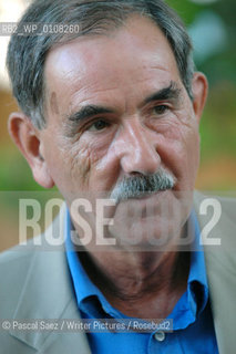 British writer Hunter Davies, ghostwriter for footballer Wayne Rooney at the Edinburgh International Book Festival...Copyright©Pascal Saez/Writer Pictures/Rosebud2