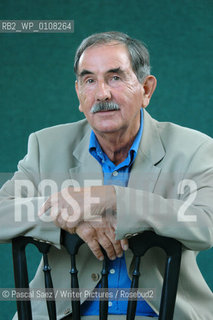 British writer Hunter Davies, ghostwriter for footballer Wayne Rooney at the Edinburgh International Book Festival...Copyright©Pascal Saez/Writer Pictures/Rosebud2