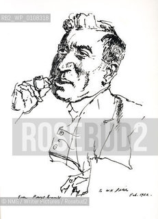 William Henry Davies (1871-1940).British Poet.Copyright©NMG/Writer Pictures/Rosebud2
