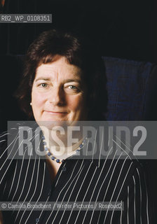 British historical novelist Lindsey Davis....Copyright©Camilla Broadbent/Writer Pictures/Rosebud2
