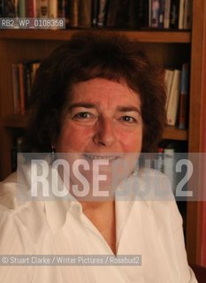 Lindsey Davis, English historical novelist, at her home in Greenwich, London, August 7, 2010...Copyright©Stuart Clarke/Writer Pictures/Rosebud2