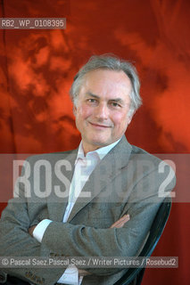 Scientist and writer Richard Dawkins at the Edinburgh International Book Festival 2005..Copyright©Pascal Saez.Pascal Saez/Writer Pictures/Rosebud2