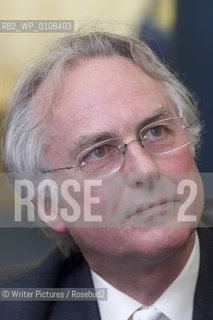 Richard Dawkins,author of The Selfish Gene and The God Delusion.At the Oxford Literary Festival at Christ C©Writer Pictures/Rosebud2