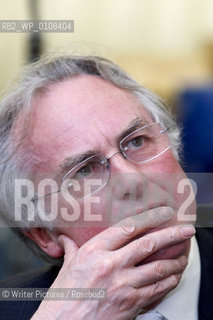 Richard Dawkins,author of The Selfish Gene and The God Delusion.At the Oxford Literary Festival at Christ C©Writer Pictures/Rosebud2