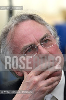 Richard Dawkins,author of The Selfish Gene and The God Delusion.At the Oxford Literary Festival at Christ C©Writer Pictures/Rosebud2