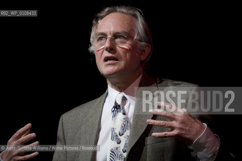 Geneticist  Richard Dawkins appears at the Guardian Hay Festival. ..copyright©Justin Griffiths-Williams/Writer Pictures/Rosebud2