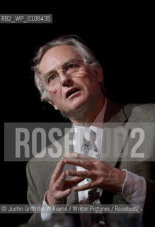 Geneticist  Richard Dawkins appears at the Guardian Hay Festival. ..copyright©Justin Griffiths-Williams/Writer Pictures/Rosebud2