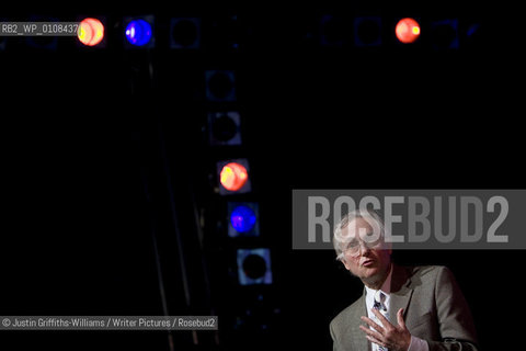 Geneticist  Richard Dawkins appears at the Guardian Hay Festival. ..copyright©Justin Griffiths-Williams/Writer Pictures/Rosebud2