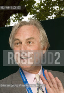 Richard Dawkins..Copyright©Geraint Lewis/Writer Pictures/Rosebud2