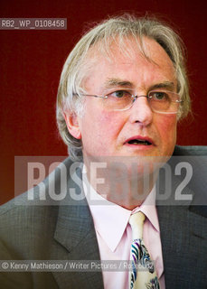 Professor Richard Dawkins at the 2008 Edinburgh International Book Festival..copyright©Kenny Mathieson/Writer Pictures/Rosebud2