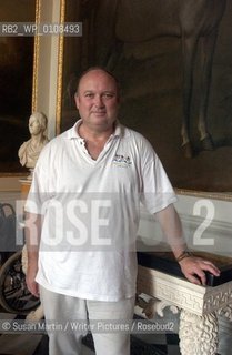 Louis De Bernieres at the Althorp Literary Festival, Northampton, UK, June 19, 2005.  ..©Susan Martin/Writer Pictures/Rosebud2