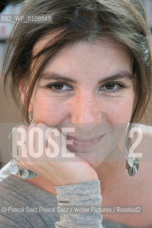 French writer  Delphine de Malherbe at the Salon du Livre (Book Fair) in Paris, March 2006..Copyright©Pascal Saez.Pascal Saez/Writer Pictures/Rosebud2