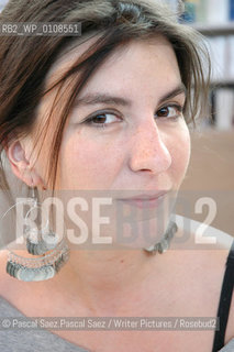 French writer  Delphine de Malherbe at the Salon du Livre (Book Fair) in Paris, March 2006..Copyright©Pascal Saez.Pascal Saez/Writer Pictures/Rosebud2