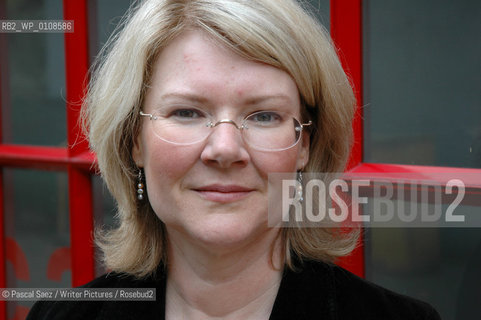 Canadian writer Maggie de Vries, author of childrens books Chance and the Butterfly, and Tale of a Great White Fish  at the Vancouver International Writers and Readers Festival...Copyright©Pascal Saez/Writer Pictures/Rosebud2