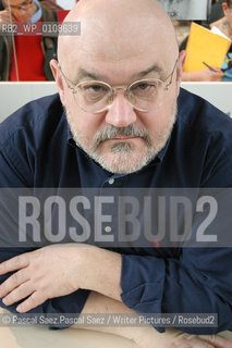 Writer Patrick Declerck at the Salon du Livre (Book Fair) in Paris, March 2006..Copyright©Pascal Saez.Pascal Saez/Writer Pictures/Rosebud2