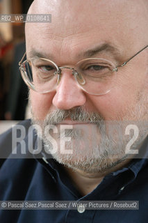 Writer Patrick Declerck at the Salon du Livre (Book Fair) in Paris, March 2006..Copyright©Pascal Saez.Pascal Saez/Writer Pictures/Rosebud2