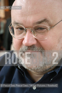 Writer Patrick Declerck at the Salon du Livre (Book Fair) in Paris, March 2006..Copyright©Pascal Saez.Pascal Saez/Writer Pictures/Rosebud2