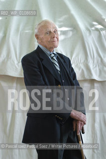 British writer and journalist William Deedes at the Edinburgh International Book Festival 2003..Copyright©Pascal saez.Pascal Saez/Writer Pictures/Rosebud2