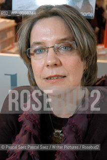 French Writer Florence Delaporte at the Salon du Livre (Book Fair) in Paris, March 2006..Copyright©Pascal Saez.Pascal Saez/Writer Pictures/Rosebud2