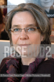 French Writer Florence Delaporte at the Salon du Livre (Book Fair) in Paris, March 2006..Copyright©Pascal Saez.Pascal Saez/Writer Pictures/Rosebud2