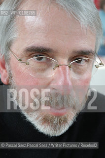 Writer Philippe Delerm at the Salon du Livre (Book Fair) in Paris, March 2006..Copyright©Pascal Saez.Pascal Saez/Writer Pictures/Rosebud2