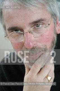 Writer Philippe Delerm at the Salon du Livre (Book Fair) in Paris, March 2006..Copyright©Pascal Saez.Pascal Saez/Writer Pictures/Rosebud2