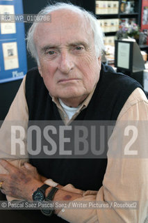 French politician and writer Jean-Francois Deniau at the Salon du Livre (Book Fair) in Paris, March 2006..Copyright©Pascal Saez.Pascal Saez/Writer Pictures/Rosebud2