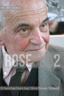 French writer Michel Deon at the Salon du Livre (Book Fair) in Paris, March 2006 ..Copyright©Pascal Saez.Pascal Saez/Writer Pictures/Rosebud2
