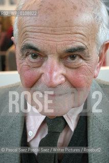 French writer Michel Deon at the Salon du Livre (Book Fair) in Paris, March 2006 ..Copyright©Pascal Saez.Pascal Saez/Writer Pictures/Rosebud2