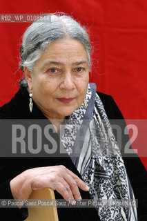 Indian writer Anita Desai, author of The Zigzag Way, at the Edinburgh International Book Festival 2004..Copyright©Pascal Saez.Pascal Saez/Writer Pictures/Rosebud2