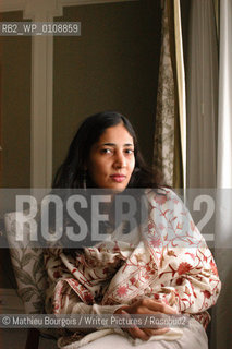 Kiran Desai..copyright©Mathieu Bourgois/Writer Pictures/Rosebud2