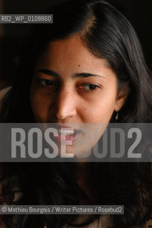 Kiran Desai..copyright©Mathieu Bourgois/Writer Pictures/Rosebud2