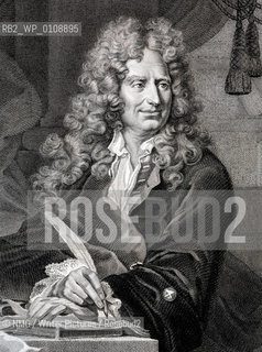 Boileaw Desperaux  (1636-1711).French critic and satirist..copyright©NMG/Writer Pictures/Rosebud2