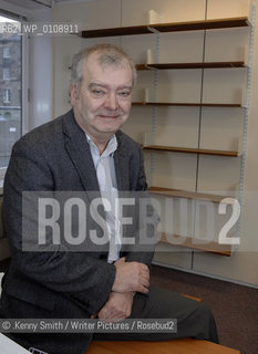 Tom Devine, Scottish author and historian, in his room in the William Robertson Building at Edinburgh University, Edinburgh, Scotland, 29/01/2009..©.Kenny Smith/Writer Pictures/Rosebud2