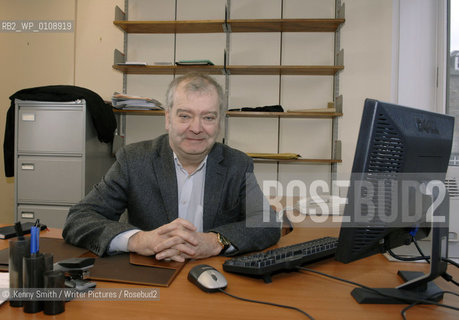 Tom Devine, Scottish author and historian, in his room in the William Robertson Building at Edinburgh University, Edinburgh, Scotland, 29/01/2009..©.Kenny Smith/Writer Pictures/Rosebud2