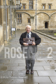 Colin Dexter,author of The Inspector Morse Books, at The Oxford Literary Festival in Chri©Writer Pictures/Rosebud2