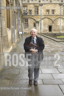 Colin Dexter,author of The Inspector Morse Books, at The Oxford Literary Festival in Chri©Writer Pictures/Rosebud2