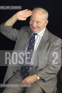 Colin Dexter,author of The Inspector Morse Books set in Oxford. CREDIT Geraint Lewis
©Writer Pictures/Rosebud2