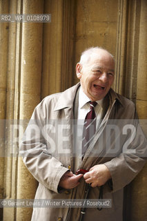 Colin Dexter, Writer and creator of Inspector Morse at Christchurch College at The Oxford Literary Festival 2010..copyright©Geraint Lewis/Writer Pictures/Rosebud2