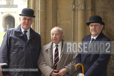 Colin Dexter, Writer and creator of Inspector Morse at Christchurch College at The Oxford Literary Festival 2010..copyright©Geraint Lewis/Writer Pictures/Rosebud2