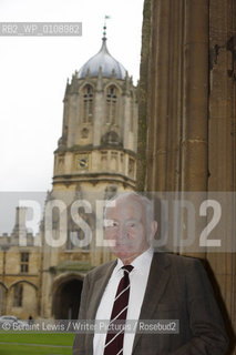 Colin Dexter, Writer and creator of Inspector Morse at Christchurch College at The Oxford Literary Festival 2010..copyright©Geraint Lewis/Writer Pictures/Rosebud2