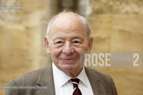 Colin Dexter, Writer and creator of Inspector Morse at Christchurch College at The Oxford Literary Festival 2010..copyright©Geraint Lewis/Writer Pictures/Rosebud2