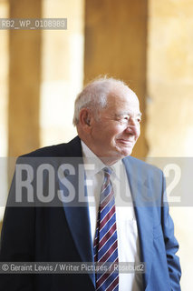 Colin Dexter, writer, at the Woodstock Literary Festival, Woodstock, Oxfordshire, UK, September 19, 2010. ..©Geraint Lewis/Writer Pictures/Rosebud2
