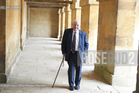 Colin Dexter, writer, at the Woodstock Literary Festival, Woodstock, Oxfordshire, UK, September 19, 2010. ..©Geraint Lewis/Writer Pictures/Rosebud2