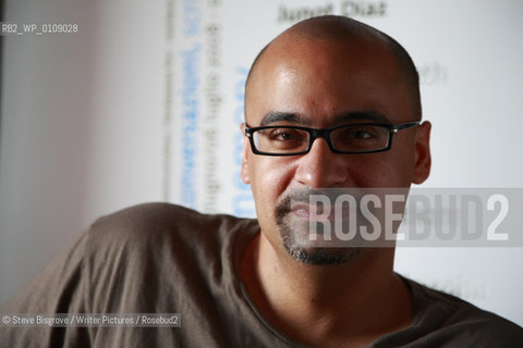 Junot Dìaz, author....Copyright©Steve Bisgrove/Writer Pictures/Rosebud2