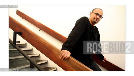 Junot Diaz, author, photographed at Faber offices in London.. .copyright©Independent/Writer Pictures/Rosebud2