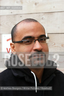 Junot Diaz, photographed in Paris..Copyright©Mathieu Bourgois/Writer Pictures/Rosebud2