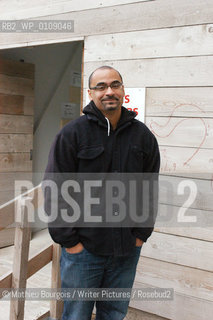 Junot Diaz, photographed in Paris..Copyright©Mathieu Bourgois/Writer Pictures/Rosebud2