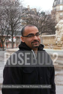 Junot Diaz, photographed in Paris..Copyright©Mathieu Bourgois/Writer Pictures/Rosebud2